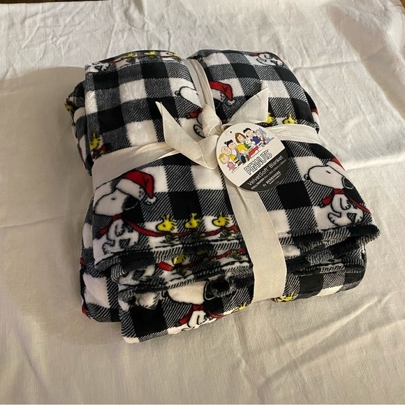 𝅺peanuts Blanket Christmas Snoopy - Picture 2 of 4